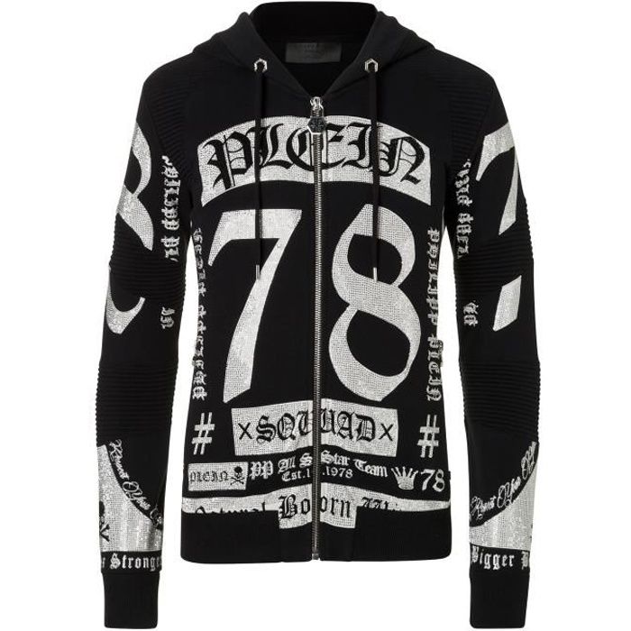 pull philipp plein noir