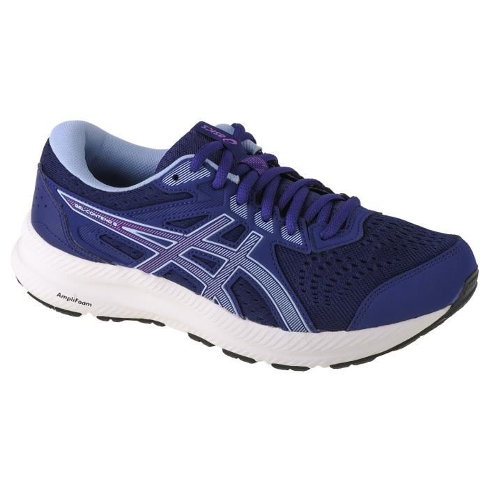 Chaussures de running ASICS Gel Contend 8 1012B320 402 Femme Bleu marine Cdiscount Sport