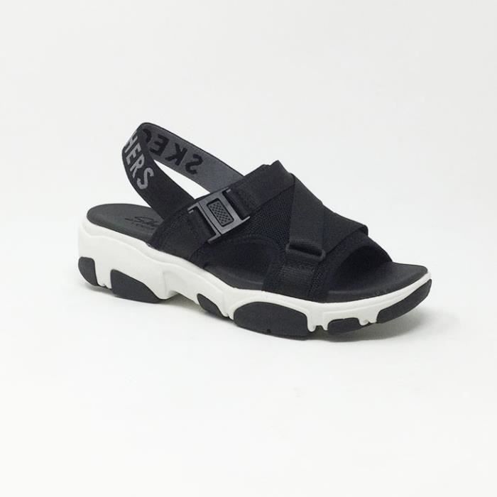 SKECHERS DADDY O DIBS NOIR BLANC Noir Cdiscount Chaussures