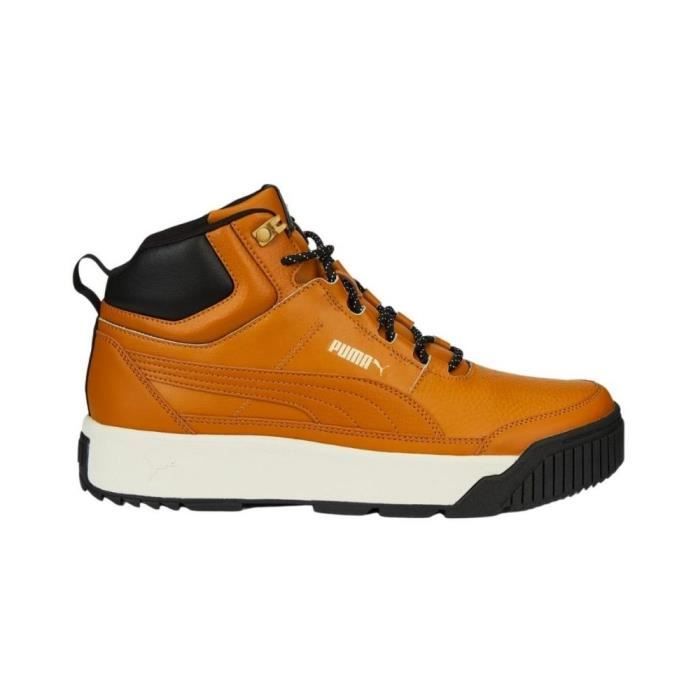 Chaussure puma marron discount