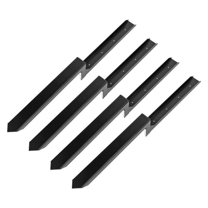Kit de réparation de clôture en vinyle (alternative aux poteaux de clôture en vinyle, panneaux, piquets, lattes, rails et pièces) - Couleur blanche
