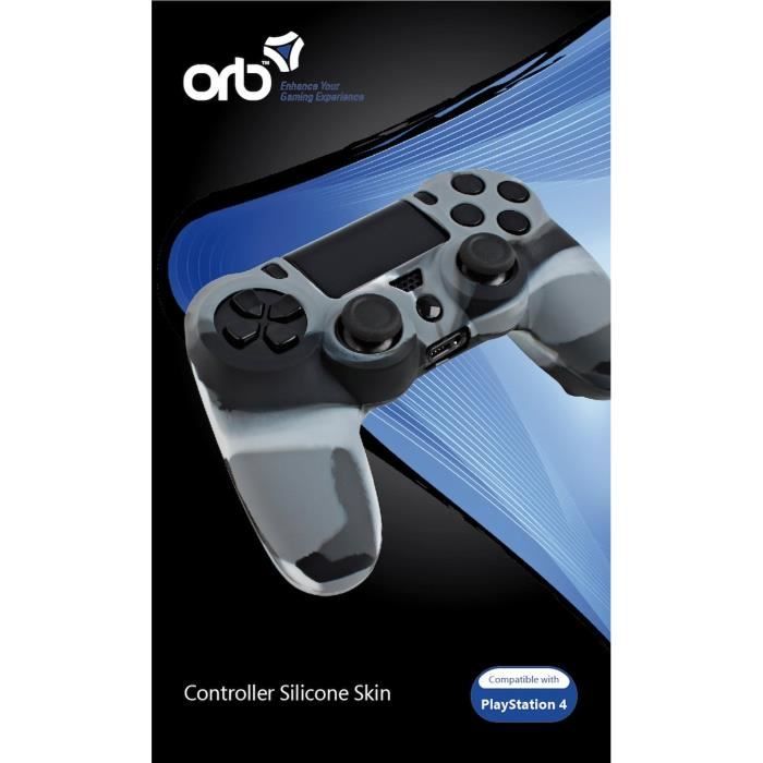 Silicone Skin Cover - ORB - PS4 - Camo - Protection - Accessoire Gaming