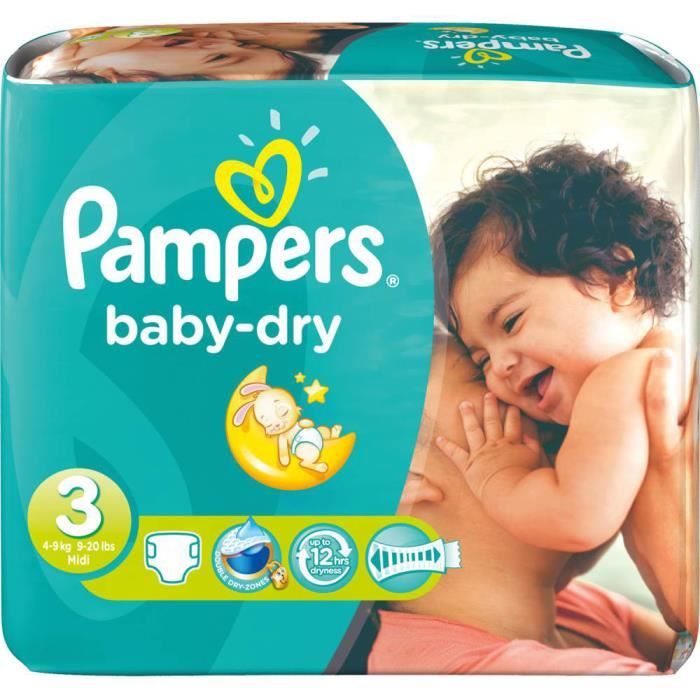Pampers Pants Taille 7 Baby-Dry - 116 Couches-Culottes Pour +17kg