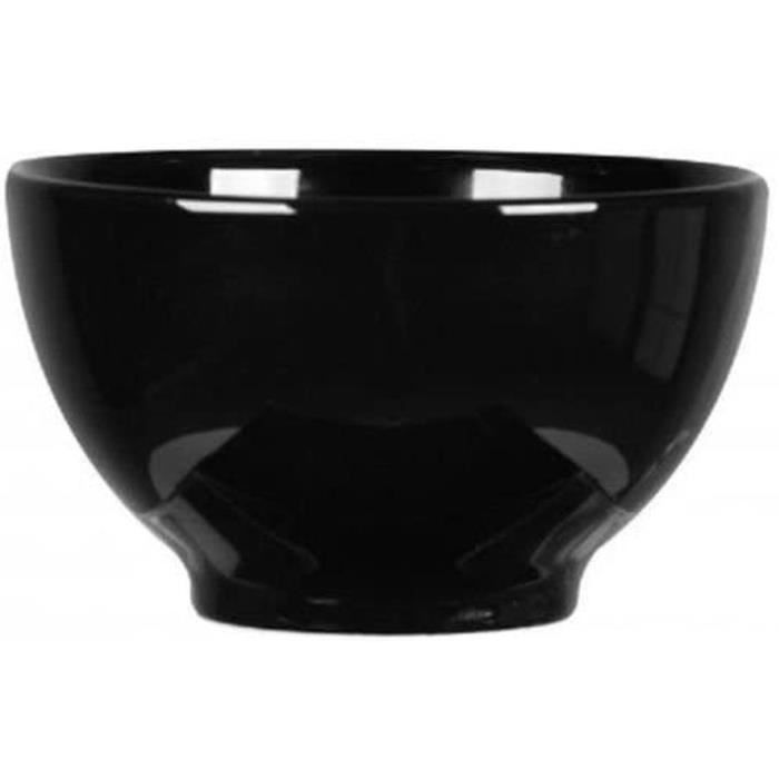 Set De 4 Céréale Bols Petit Déjeuner Soupière en Vert Noir ...