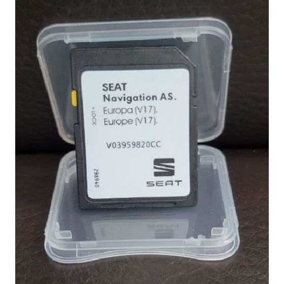 Carte SD GPS Europe SEAT Discover Media v17 ECE 2023/2024