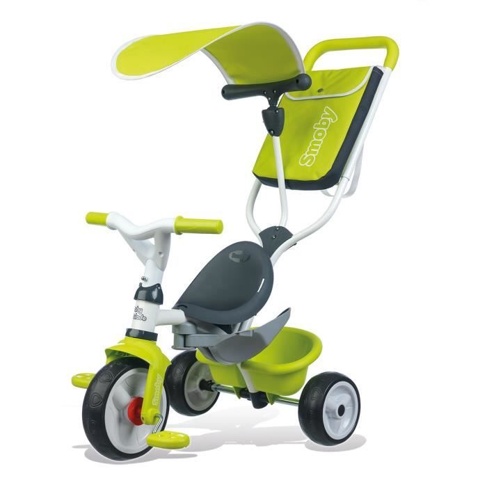 Tricycle evolutif smoby vert