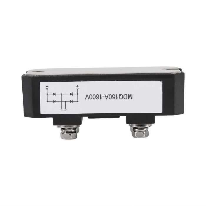 Pont Redresseur Monophasé 150A 1600V - Module Diode Haute Puissance 4 Bornes - Pour Alimentation électrique Module Diode 150A 1600V