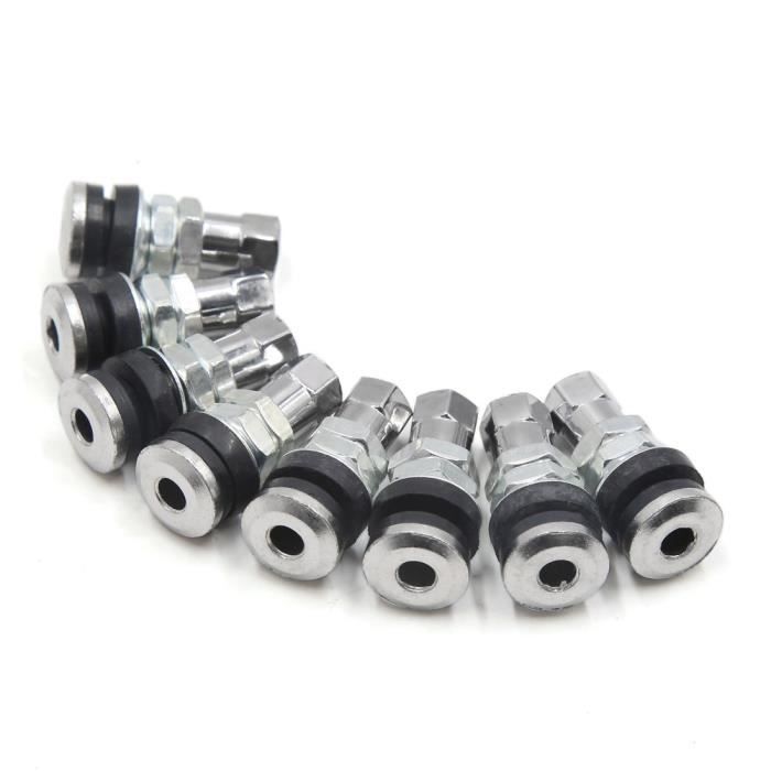 8pcs Vis Alliage Roues Tubeless Moto Tige Valve Pneu Avec Bouchon Anti Poussiere A17040800ux0717 Achat Vente Piece Detachee De Pneu 8pcs Vis Alliage Roues Cdiscount