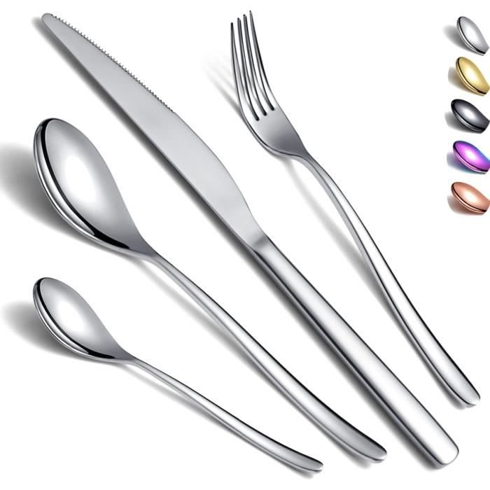 Porte-couverts 6 Trous En Inox Avec 6 Cylindres – Pratique Pour Maison, Restaurant, Commerce