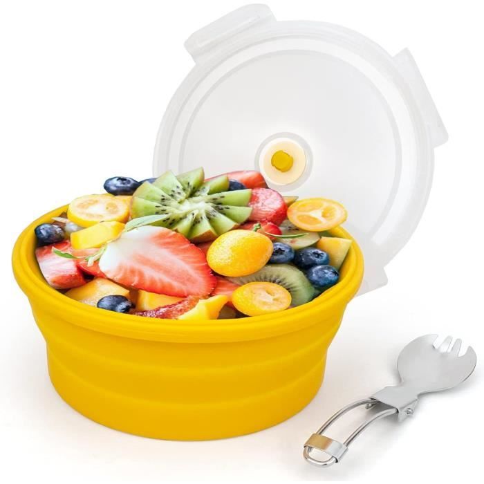 Qualité-Bol pliable Bol de Camping pliable bol pliant en Silicone avec Qualité-Bol pliable Bol de Camping pliable bol pliant en Silicone avec