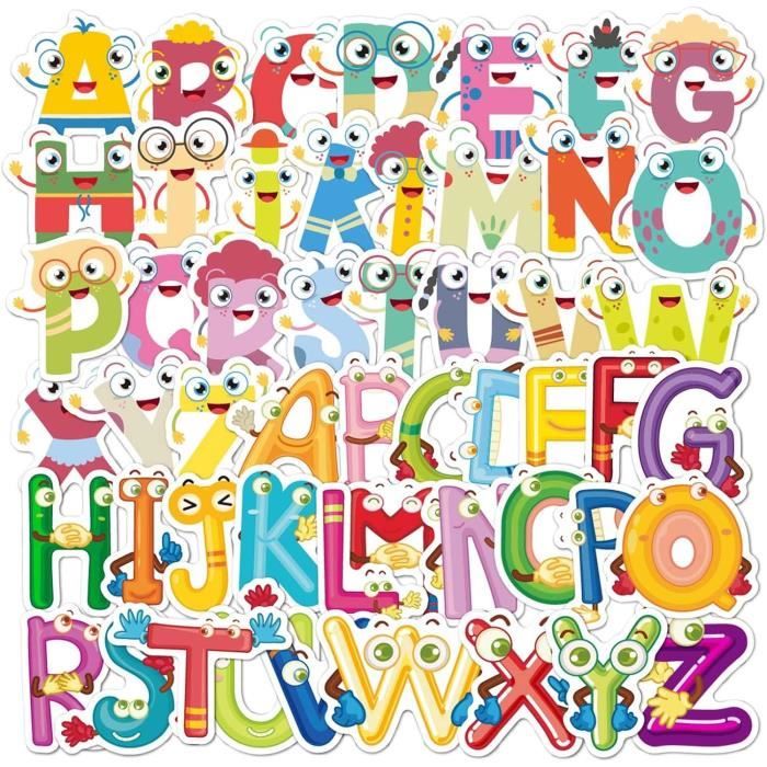52-pcs-stickers-autocollant-gommettes-stickers-kawaii-autocollant