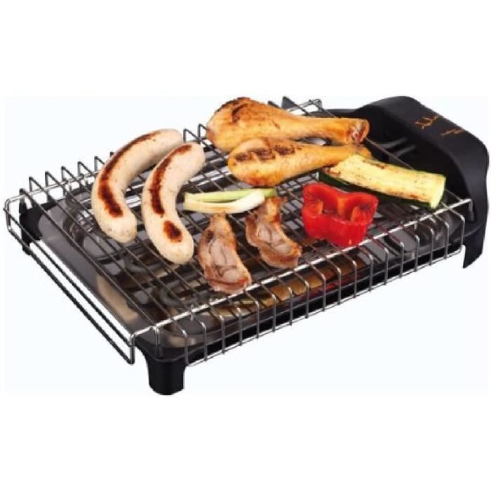 Jata Electro Barbecue 2400W BQ101 - Grill Intérieur Démontable Fabriqué En Espagne