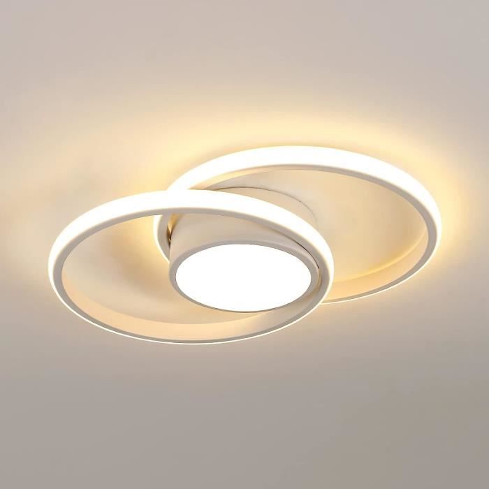 COMELY Plafonnier LED 42W, Moderne Lampe de Plafond Rond, Luminaire