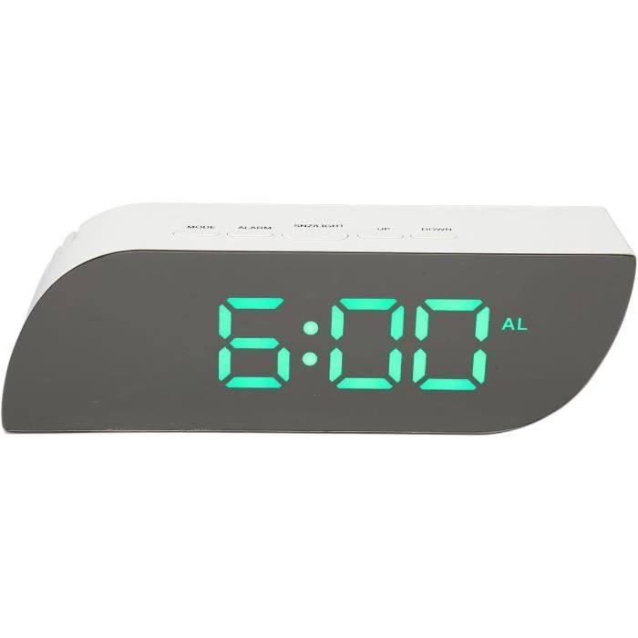 Horloge Miroir Numérique, Horloge Numérique Usb Pour Bureau Pour
