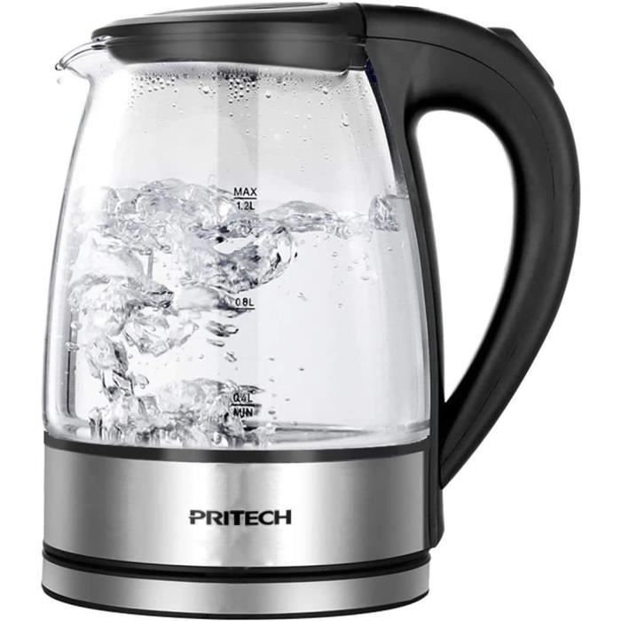 Machine à thé vrac ou sachet SENYA - Théière électrique noire - Tea