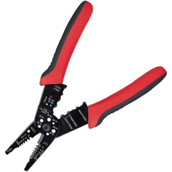 Pince à Dénuder électrique Cikonielf - 0,9/1,25/2,0/3,5/5,5 Mm - Blanc