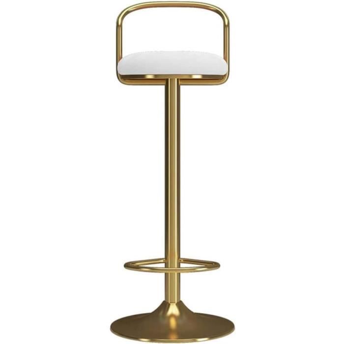Tabouret haut Klik polypropylène Vert/Blanc Sokoa