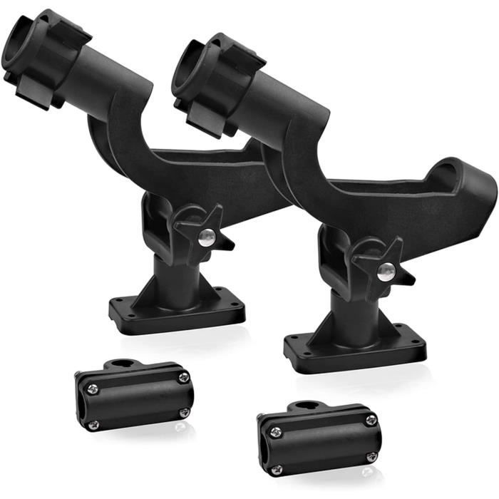 Lot De 2 Supports De Canne à Pêche Au Sol – Réglables – YAOYAOLING – Bleu