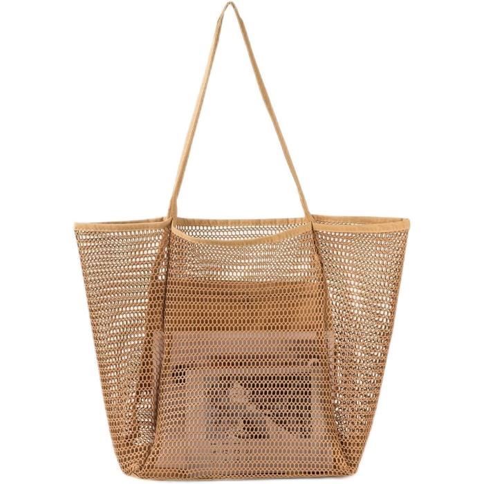 Pelle Tamis Requin – épuisette Plage Maille Acier Inox Avec Sac De Rangement, Chasse Aux Trésors