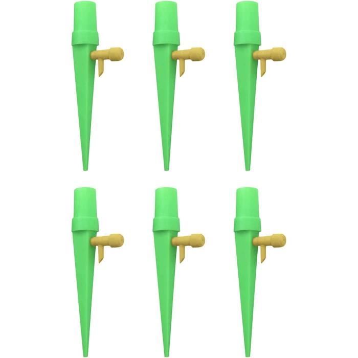 6 Arroseurs Automatiques Pour Plantes – Bouteilles 500 Ml Avec Goutte-à-Goutte Réglable