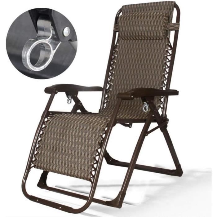 Bain De Soleil - Chaise Longue Jardin Exterieur - Résine Imitation