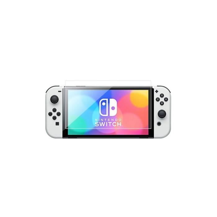Protection d'écran en verre trempé pour Nintendo Switch OLED 7 WE
