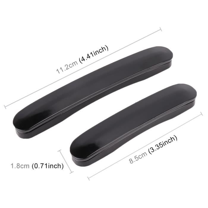 Fibre de carbone 4 Pi/èces Voiture Bord de Porte Protection Anti-frottement et Anti-Collision Protection pour Traveller