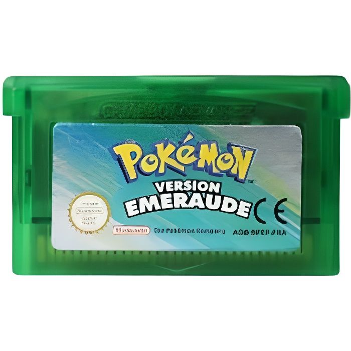 Jeu Pokémon Émeraude Gba Gba Sp Ds. Cdiscount Jeux vidéo