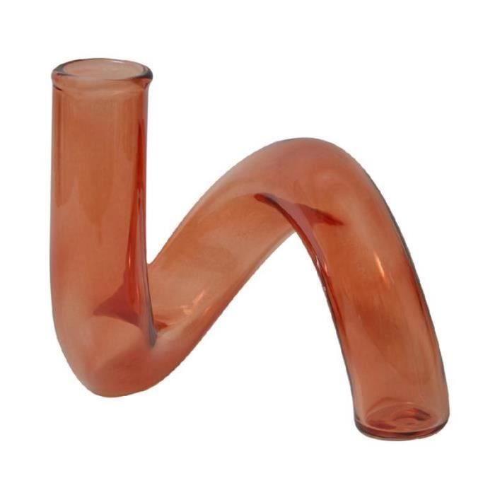 Paire De Bougeoirs Gothiques En Verre Rose – Crânes Pour Bougies Coniques – Halloween Ou Déco Originale