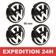 4x 56mm VW Logo Jante Cache Moyeu Centre De Roue Piqûres Emblème Pour Volkswagen 6N0 601 171-1