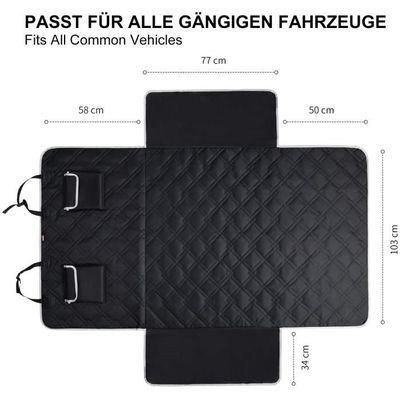 Protection De Coffre Imperméable Pour Peugeot Rifter 2018-2024 - Anti-rayures, Pour Chiens, Transport