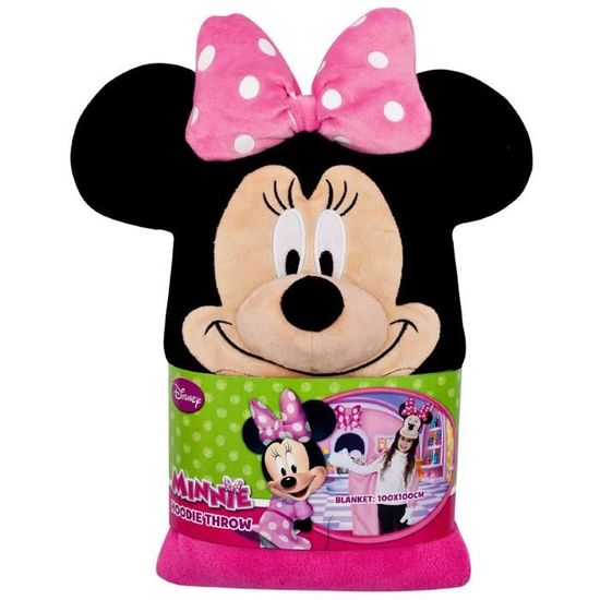 Visiter la boutique DisneyDisney Minnie Mouse Floral Plaid Large Bow Sweat à Capuche 