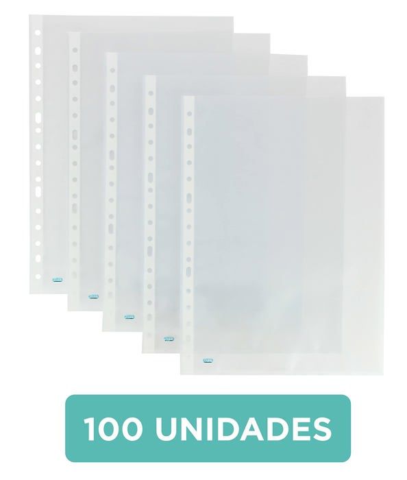 Porte-vues éco-eco Lot De 2 - Format A5, 60 Pochettes, 50% Recyclé, Transparent