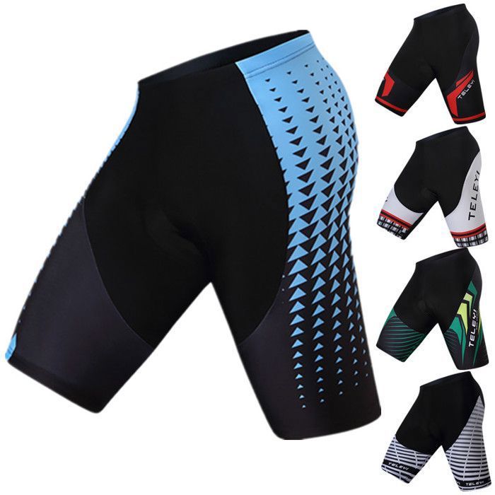 Bikewa Short de cyclisme rembourré 4D pour femme avec poches