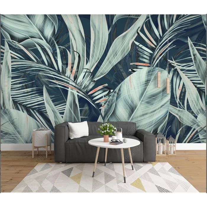 Papier Peint Feuille Tropicale