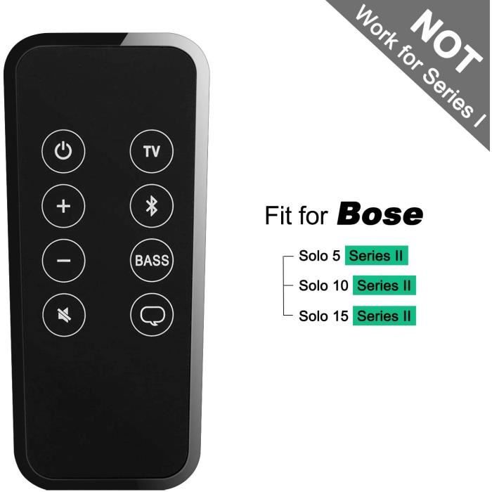 pour Bose Bose Solo 5 10 15 Series II 7325221110 418775 410376 Barre de Son
