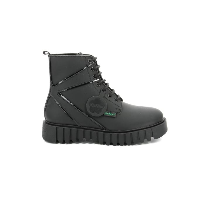 KICKERS Boots Kick Fabulous noir Femme