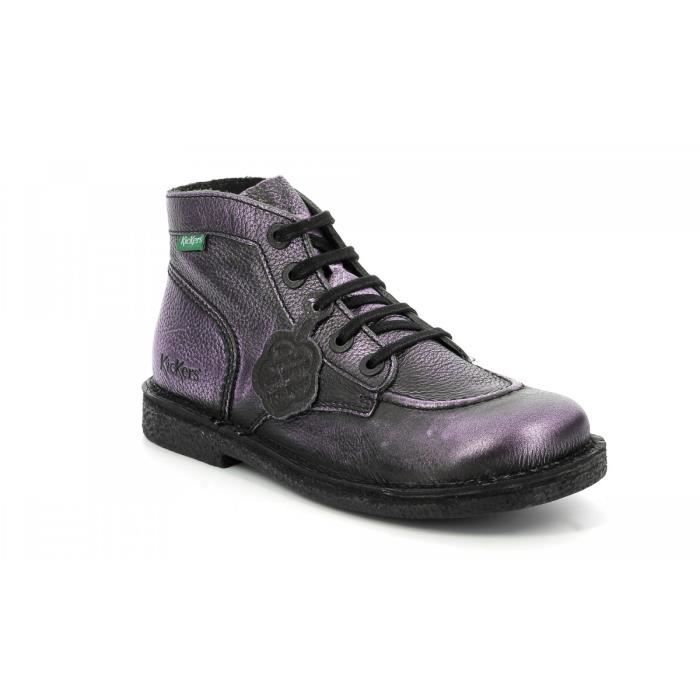Kickers violette femme deals