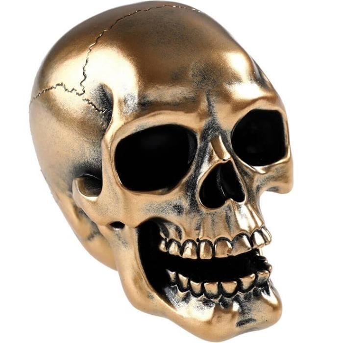 LOT DE 60 Têtes De Mort Miniatures : Mini Figurines De Crâne En Résine