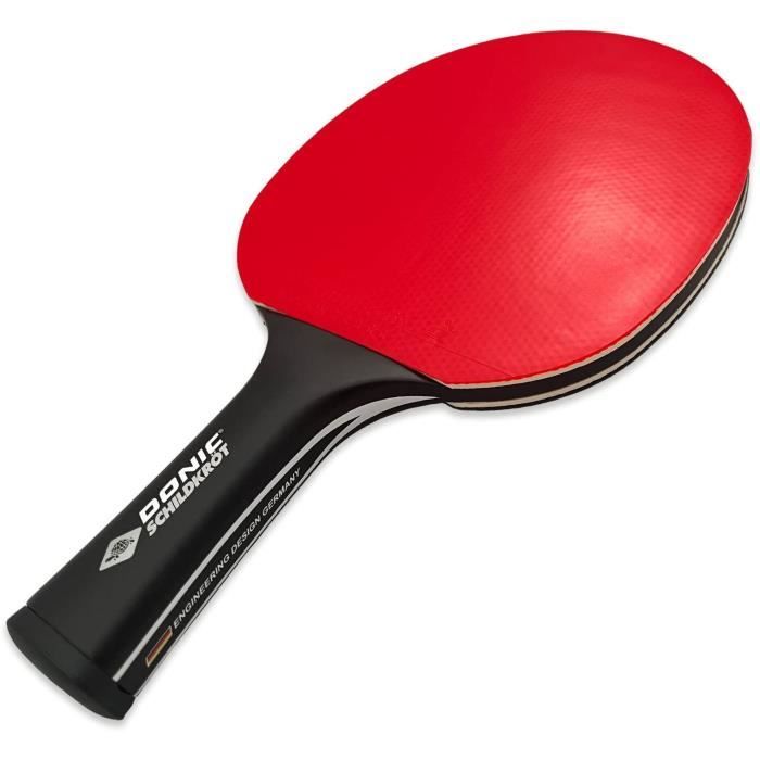 Raquette de ping-pong professionnelle 6 étoiles,caoutchouc,carbone