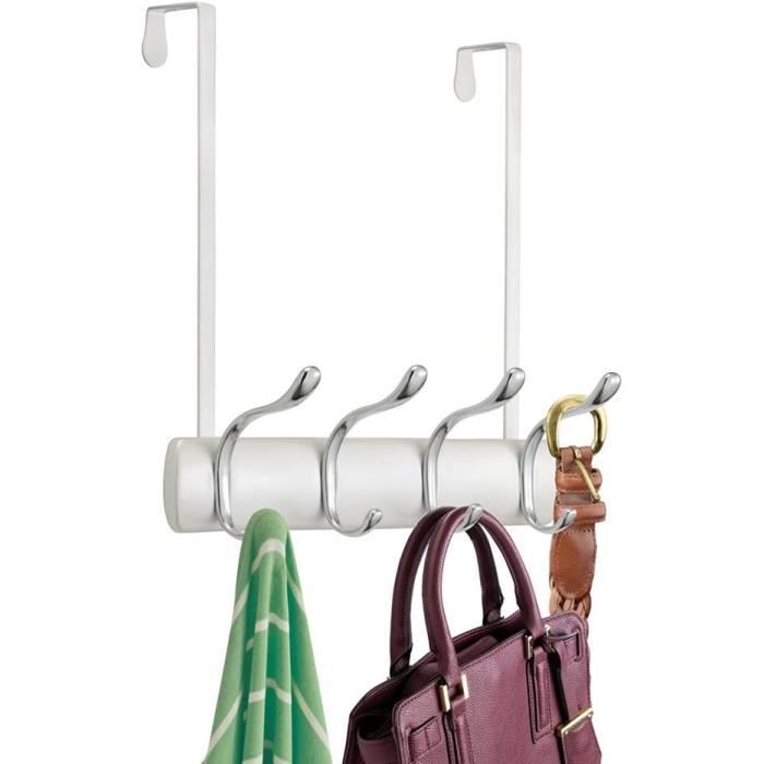 12 Crochets Pour Porte - Crochets à Suspendre Pour Porte - Crochets