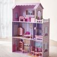 Maison de poupée en bois Rose - Olivia's Little World Dreamland Tiffany KYD-10922A - 13 accessoires - Enfant-2