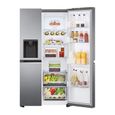 Réfrigérateur LG GSLV80DSLF - 601L - No Frost - Compresseur linéaire - Door-in-Door - Inox - classe F-2
