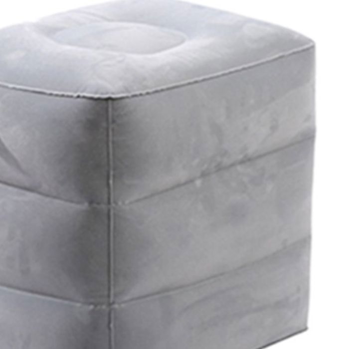 Pouf Gonflable Repose Pieds à 3 Couches,Hauteur Ajustable,accessoire de