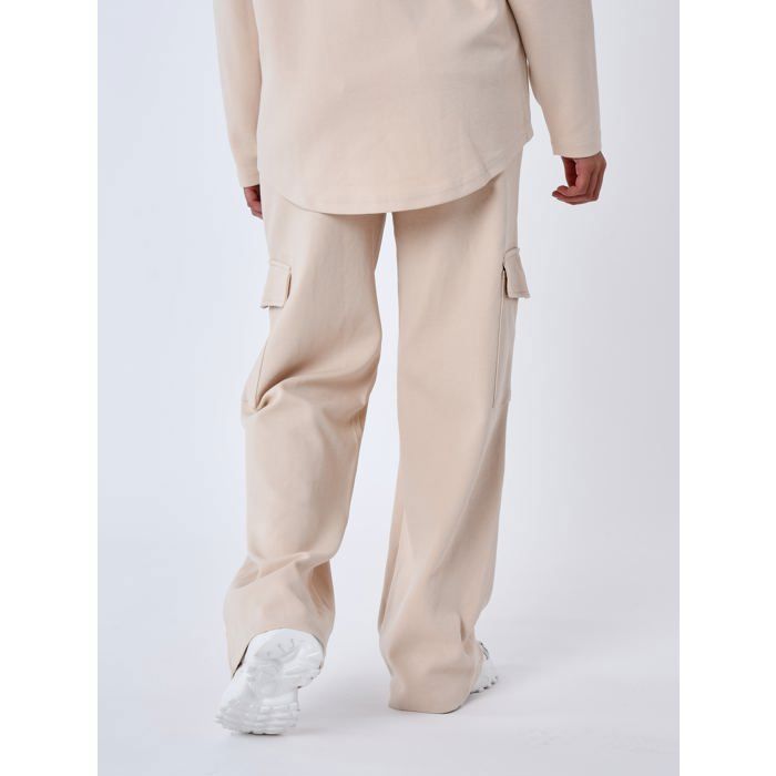 Pantalon habillé oversize PROJECT X PARIS Femme Beige