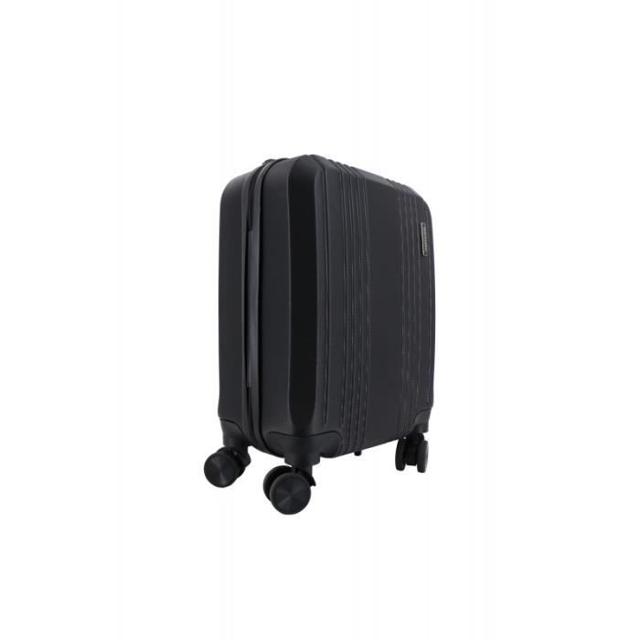 Spacewalker Ray Valise cabine easyJet 45x36x20 cm 20" en ABS Issu du Recyclage écoResponsable Noir