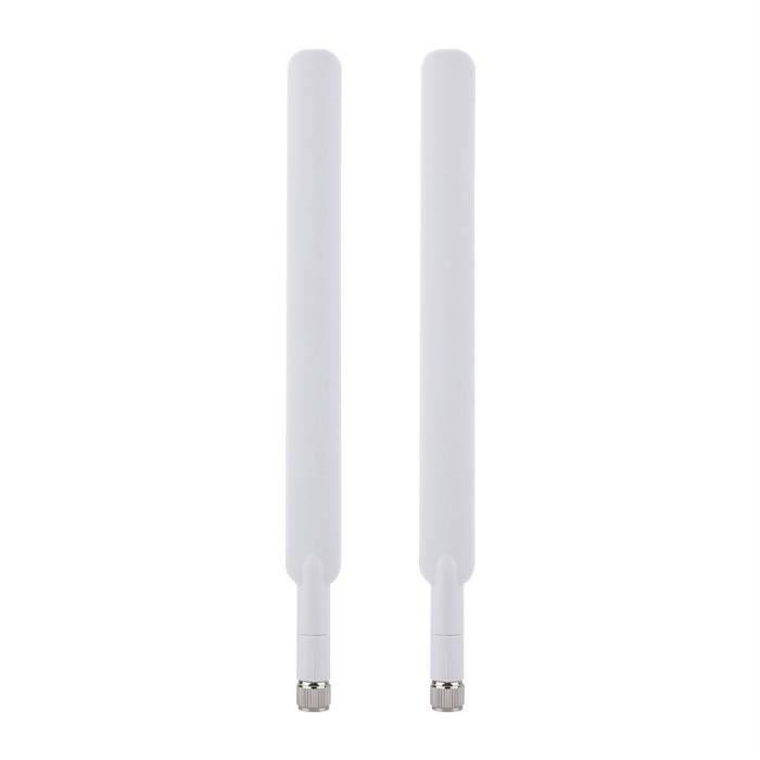 Antenne Routeur Double Bande 2.4G/5.8G 8dBi - SMA Compatible ASUS, Netgear - Pack De 3 - Amélioration Signal WiFi