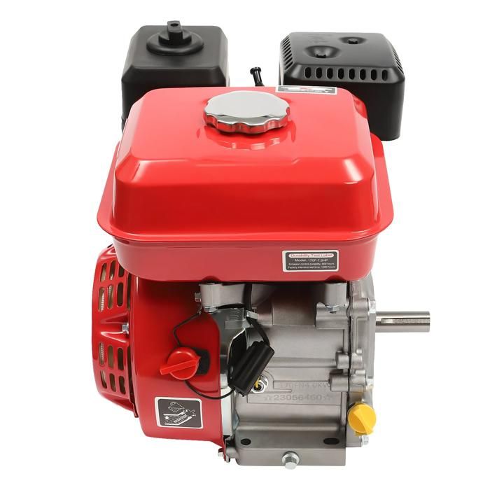 Moteur Essence 4 Temps 7.5CV - 5.1KW Pour Motoculteur, Démarrage Manuel