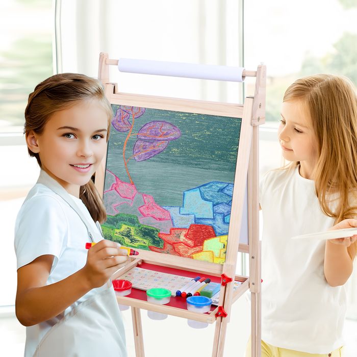 Tableau Blanc Mobile Magnétique Double Face Tableau Réversible