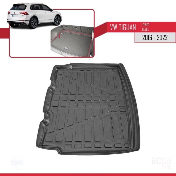 Bac De Coffre 3D Pour VW Tiguan 3 (2023+) - Tapis De Protection Antidérapant, TPE